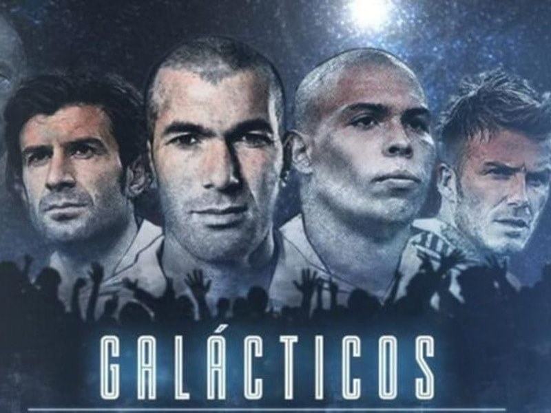 Los Galacticos hay dải ngân hà quy tụ các ngôi sao của bóng đá châu Âu 